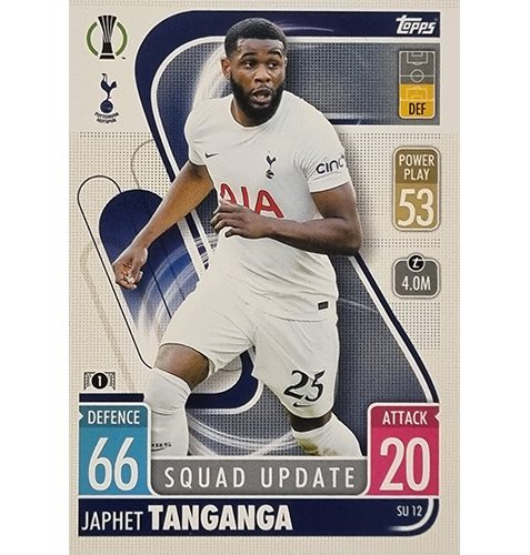 Topps Champions League Extra 2021/2022 SU 12 Japhet Tanganga