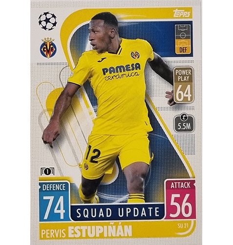 Topps Champions League Extra 2021/2022 SU 21 Pervis Estupinan