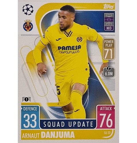 Topps Champions League Extra 2021/2022 SU 22 Arnaut Danjuma