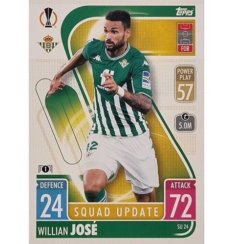 Topps Champions League Extra 2021/2022 SU 24 Willian Jose