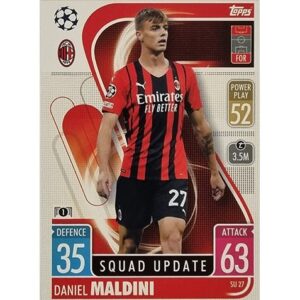 Topps Champions League Extra 2021/2022 SU 27 Daniel Maldini