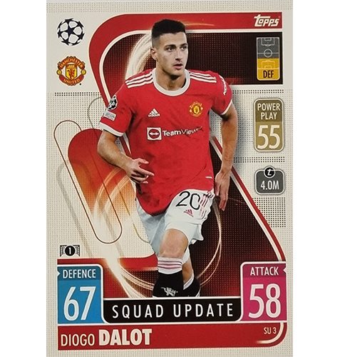 Topps Champions League Extra 2021/2022 SU 03 Diogo Dalot