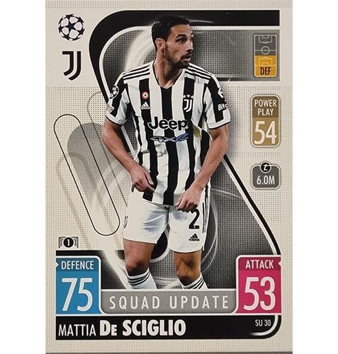 Topps Champions League Extra 2021/2022 SU 30 Mattia De Sciglio