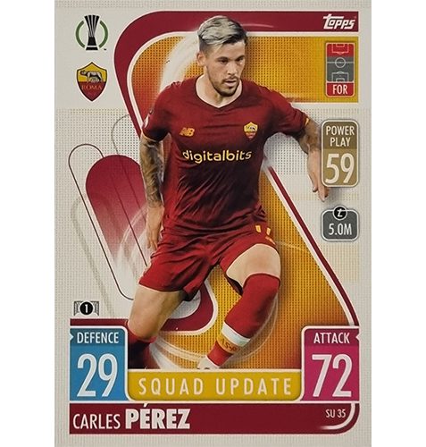 Topps Champions League Extra 2021/2022 SU 35 Carles Perez