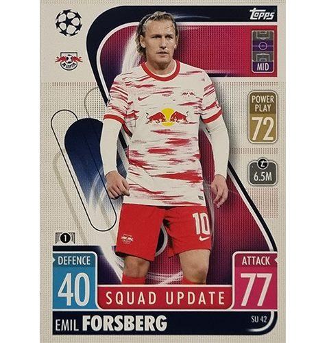 Topps Champions League Extra 2021/2022 SU 42 Emil Forsberg