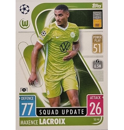 Topps Champions League Extra 2021/2022 SU 46 Maxence Lacroix