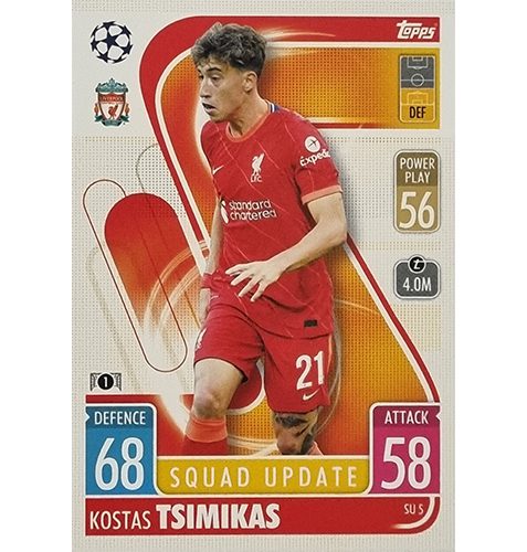 Topps Champions League Extra 2021/2022 SU 05 Kostas Tsimikas