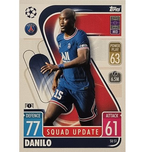 Topps Champions League Extra 2021/2022 SU 51 Danilo