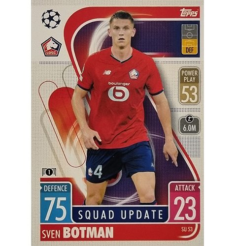 Topps Champions League Extra 2021/2022 SU 53 Sven Botman