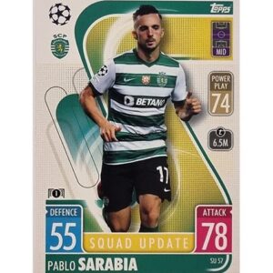 Topps Champions League Extra 2021/2022 SU 57 Pablo Sarabia