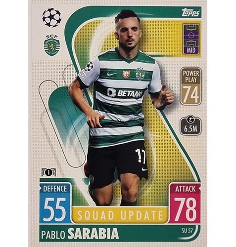 Topps Champions League Extra 2021/2022 SU 57 Pablo Sarabia