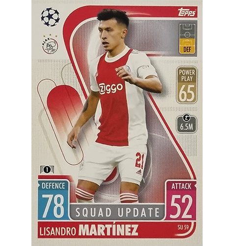 Topps Champions League Extra 2021/2022 SU 59 Lisandro Martinez