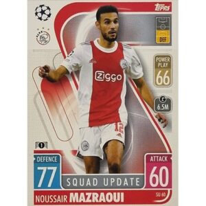 Topps Champions League Extra 2021/2022 SU 60 Noussair Mazraoui