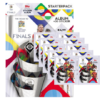 Topps UEFA Nations League 2022/23 Sticker - Starterpack + 10x Stickertüten