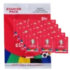 Topps UEFA EURO 2024 Sticker Kollektion (SWISS VERSION) Rote Sticker Variante – 1x Starterpack + 15x Stickertüten