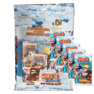 Panini Naruto Shippuden Trading Cards - 1x Starterpack + 5x Booster