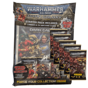 Panini Warhammer Dark Galaxy TDC - 1x Starterpack + 5x Booster