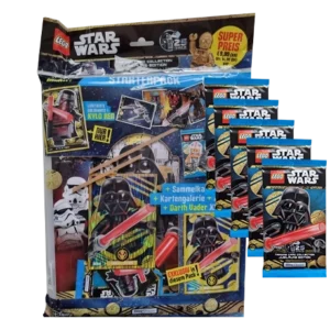 LEGO Star Wars Trading Cards Serie 5 “25 Jahre LEGO SW“ – 1x Starterpack + 5x Booster