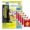 Topps Minions Sticker 2022 Suche nach dem Mini-Boss - 1x Starterpack + 5x Stickertüten