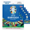 Topps UEFA EURO 2024 Sticker - 1x Starterpack + 5x Stickertüten