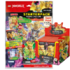 LEGO Ninjago TCG Serie 8 CRYSTALIZED - 1 x Starter Pack + 1x Display