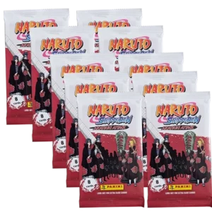 Panini Naruto Shippuden Akatsuki Attax Trading Cards (2024) - 10x Booster