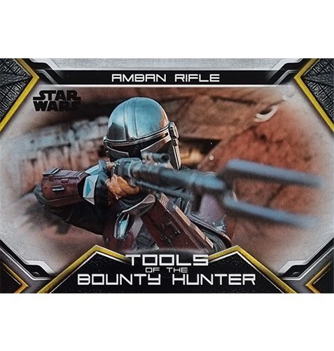 Topps The Mandalorian Trading Cards 2021 Nr TB 2 Amban Rifle