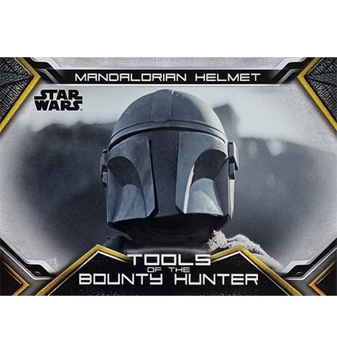 Topps The Mandalorian Trading Cards 2021 Nr TB 5 Mandalorien Helmet