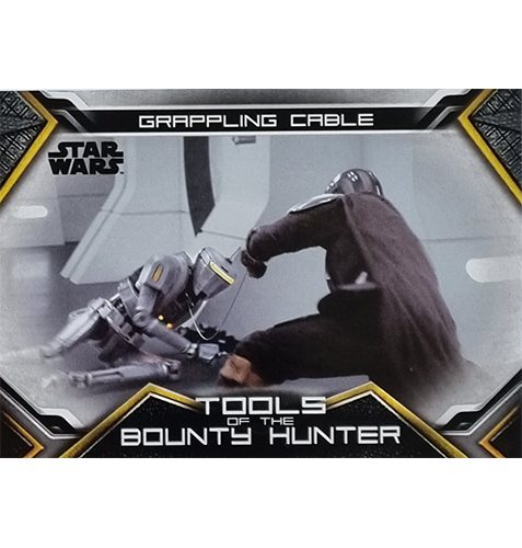 Topps The Mandalorian Trading Cards 2021 Nr TB 9 Grappling Cable