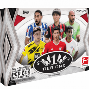 Topps Bundesliga Tier One Trading Cards 2020/21 Hobby Box
