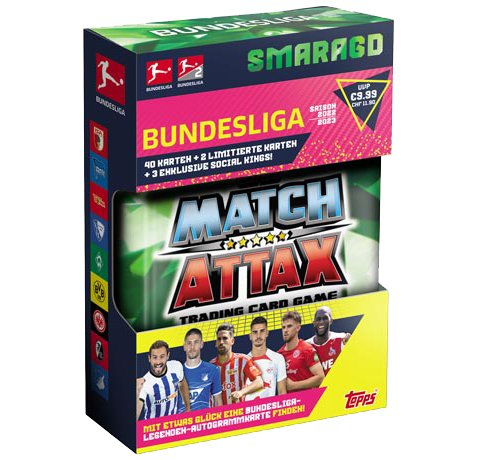 Topps Match Attax Bundesliga 2022-23 - 1x Mini Tin SMARAGD