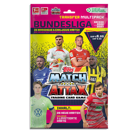 Topps Match Attax Bundesliga 2022-23 - 1x Update-MULTIPACK