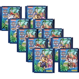 Panini Paw Patrol Serie 10 Jungle Pups Sticker (2024) – 10x Stickertüten (Deutsche Version)