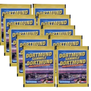 Panini Dortmund sammelt Dortmund Sticker - 10x Stickertüten