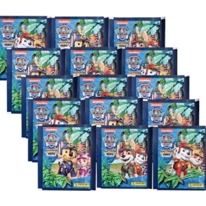 Panini Paw Patrol Serie 10 Jungle Pups Sticker (2024) – 15x Stickertüten (Deutsche Version)