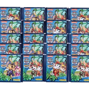 Panini Paw Patrol Serie 10 Jungle Pups Sticker (2024) – 20x Stickertüten (Deutsche Version)