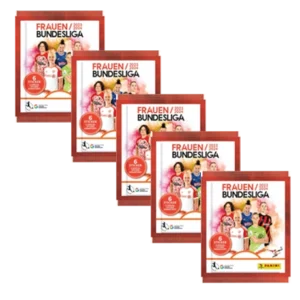 Panini Frauen Bundesliga 2023-2024 Sticker - 5x Stickertüten