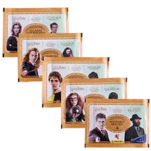 Panini Harry Potter Sticker Guide 2 Die Häuser von Hogwarts Sticker – 5x Stickertüten (Deutsche Version)