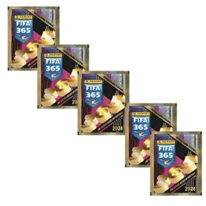 Panini FIFA 365 2024 Sticker - 5x Stickertüten