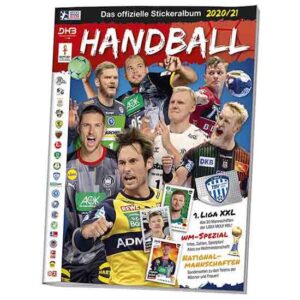 Blue Ocean Handball Sticker Sammelalbum