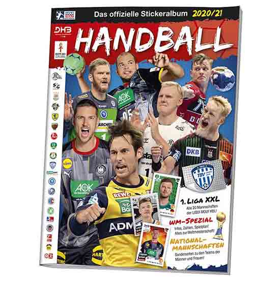 Blue Ocean Handball Sticker Sammelalbum