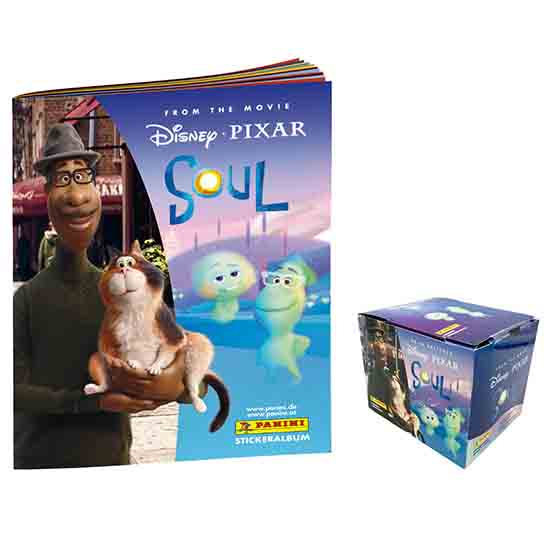 Panini Soul Sticker Album + Display