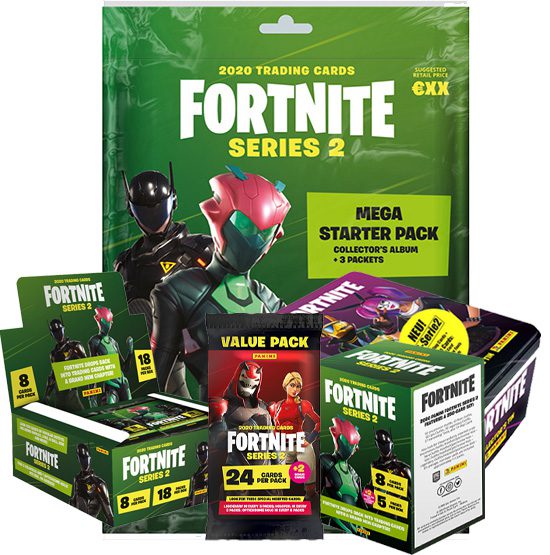 Panini Fortnite Series 2 Bundle für Fortgeschrittene