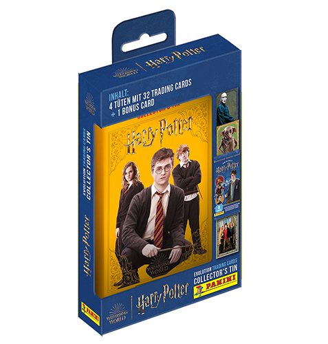 Panini Harry Potter Evolution Trading Cards 1x Mini Tin Gelb