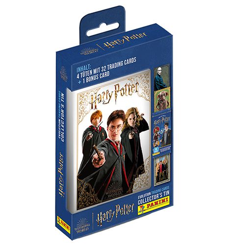 Panini Harry Potter Evolution Trading Cards 1x Mini Tin weiss