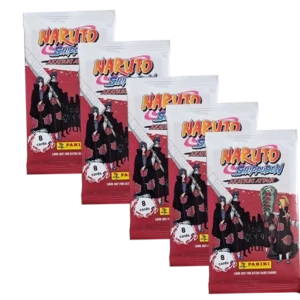 Panini Naruto Shippuden Akatsuki Attax Trading Cards (2024) - 5x Booster