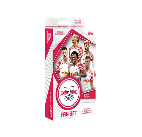 Topps RB Leipzig Official Fan Set 2023-24 - 1x Fan Set