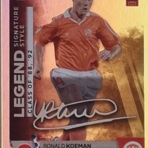 Topps UEFA EURO 2024 Match Attax Trading Cards – 1x LSS 11 RONALD KOEMAN LEGEND