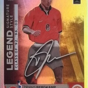 Topps UEFA EURO 2024 Match Attax Trading Cards – 1x LSS 13 DENNIS BERGKAMP LEGEND