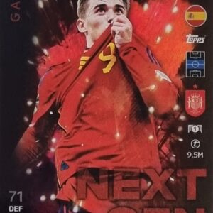 Topps UEFA EURO 2024 Match Attax Trading Cards – 1x NG 3 GAVI LIMITED EDITION CARD